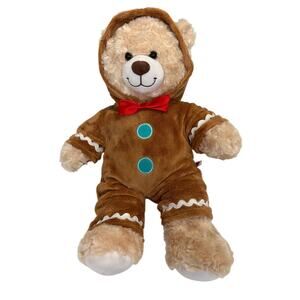 Build A Bear Workshop Teddy Bear Gingerbread Outfit Light Brown Tan Christmas